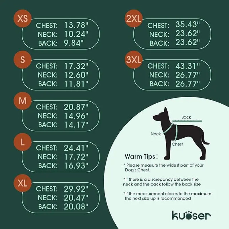 Kuoser Waterproof Dog Raincoat - Reflective Outdoor Pet Apparel with Adjustable Hood, Leash D-Ring, and 8-Leg Design for Full-Body Coverage in Lightweight Fabric for Small, Medium, and Large Dogs (Pink, Black)